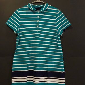 Lands End Knit Polo Dress